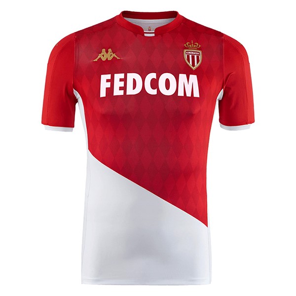 Thailande Maillot Football AS Monaco Domicile 2019-20 Rouge Blanc